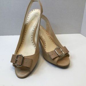 Coach Buckle Heels